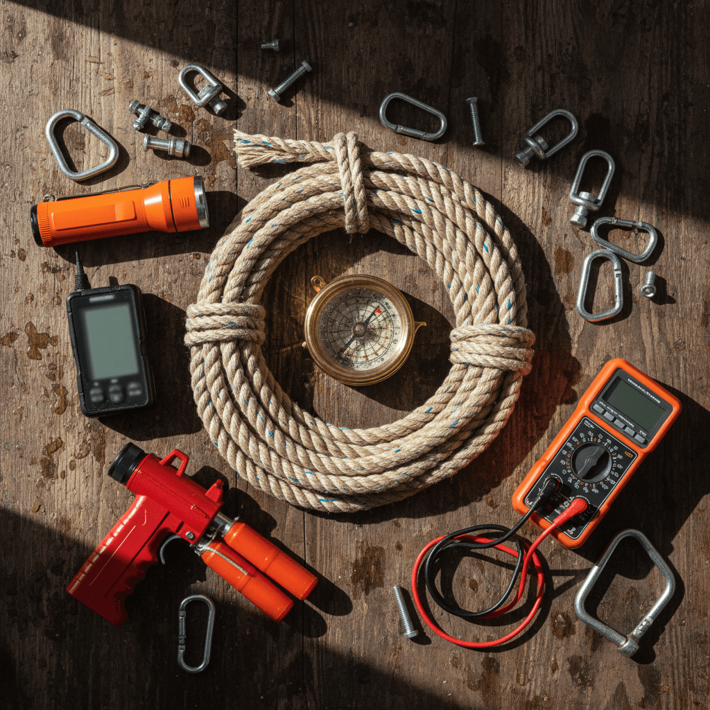 Marine products and equipment showcasing quality and precision