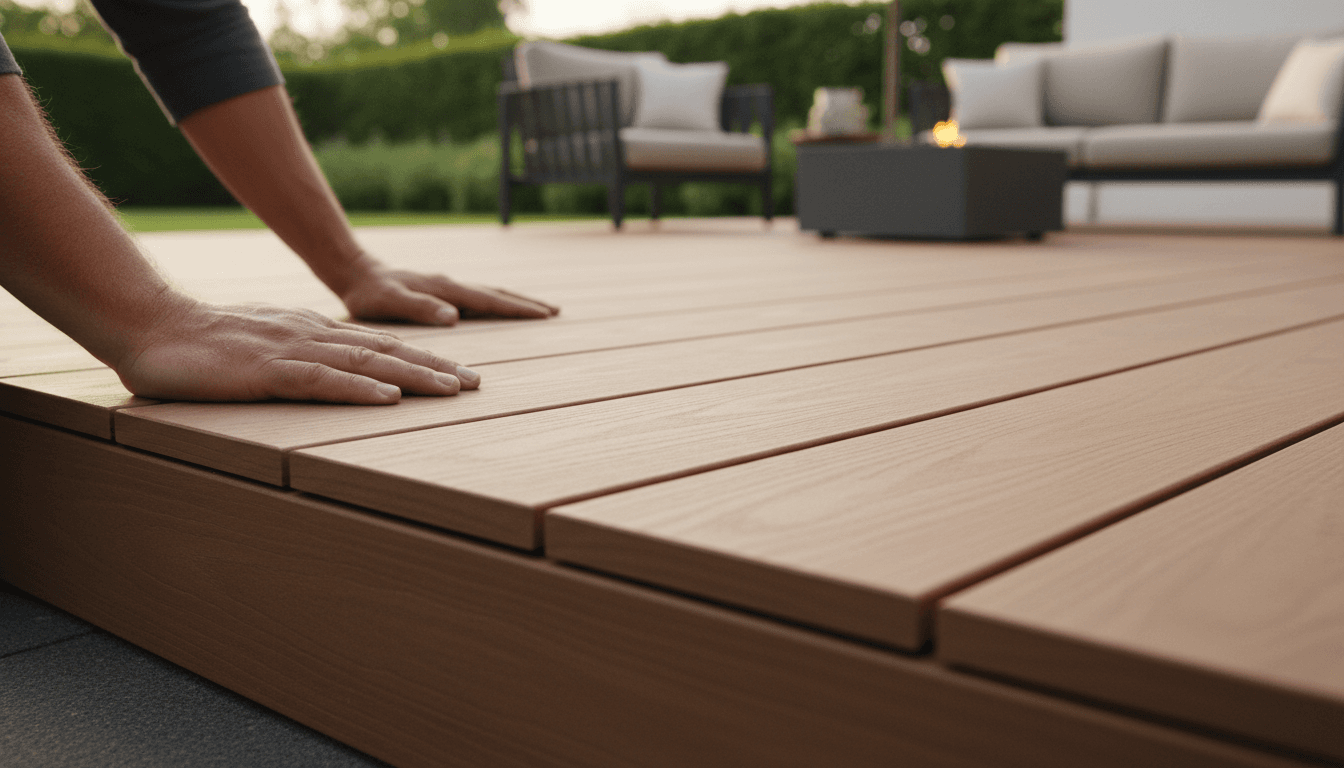 Marine products and supplies displayed on luxury yacht deck